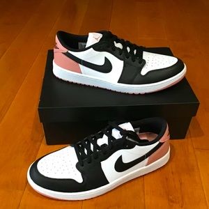 Size 10.5 - Jordan 1 Low Golf Rust Pink 2023